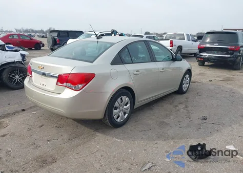 2014 Chevrolet Cruze Ls Auto z USA, uszkodzony, nr VIN 1G1PA5SH4E7205761